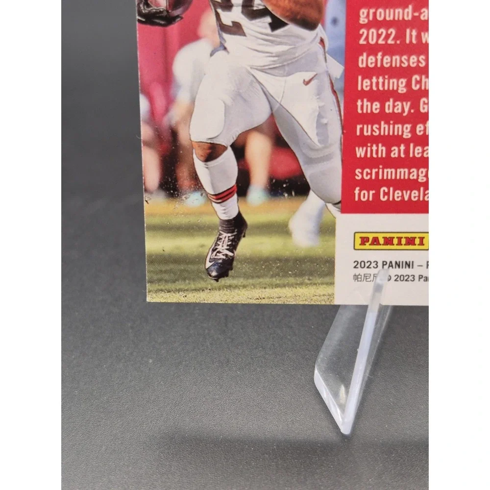 2023 Panini Prestige Nick Chubb HH-11 Human Highlight Film SSP Cleveland Browns